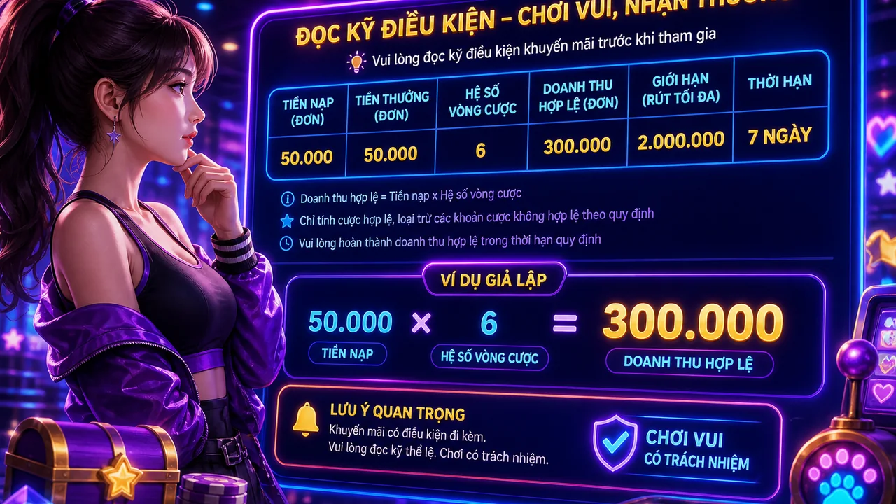 Đọc đúng điều kiện trước khi chọn khuyến mãi 69vn