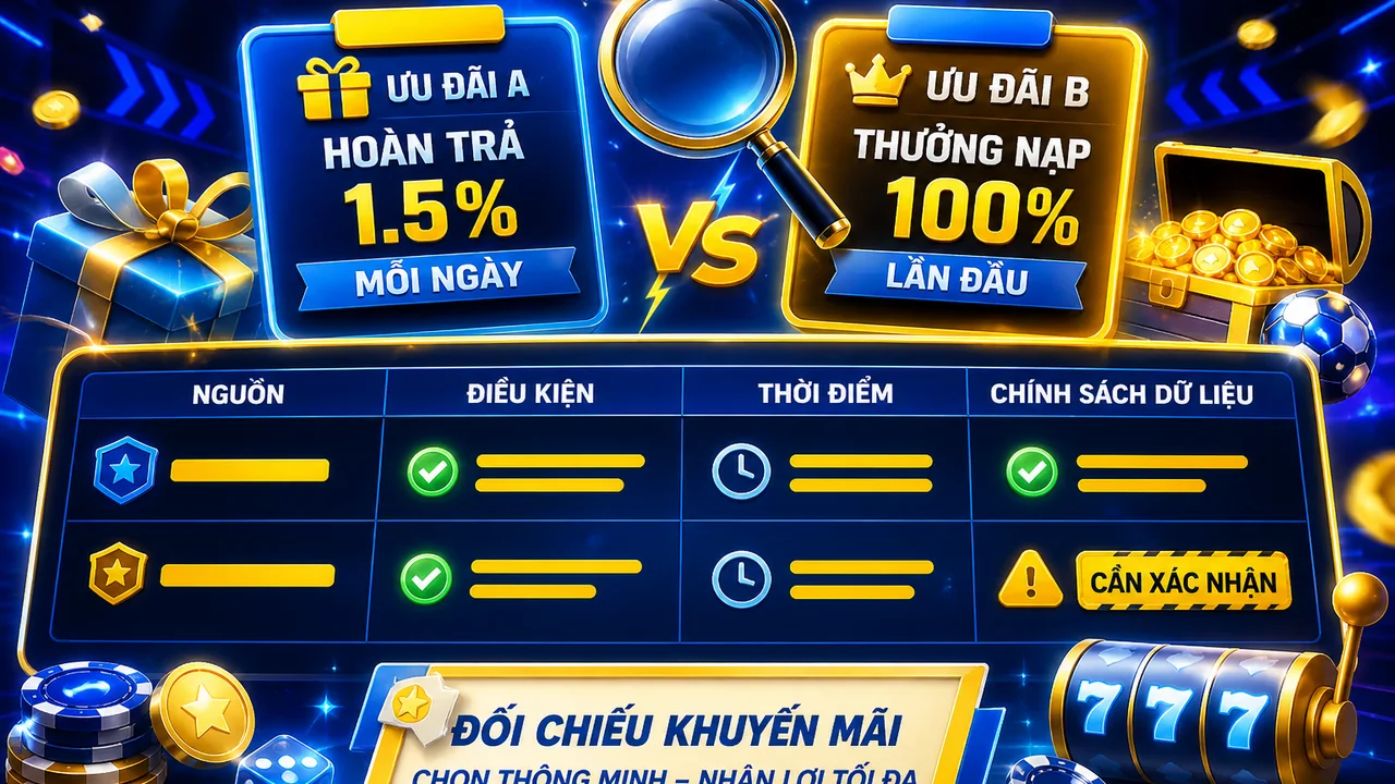 Săn ưu đãi minh bạch: cách đối chiếu các phiên bản 69vn khác nhau